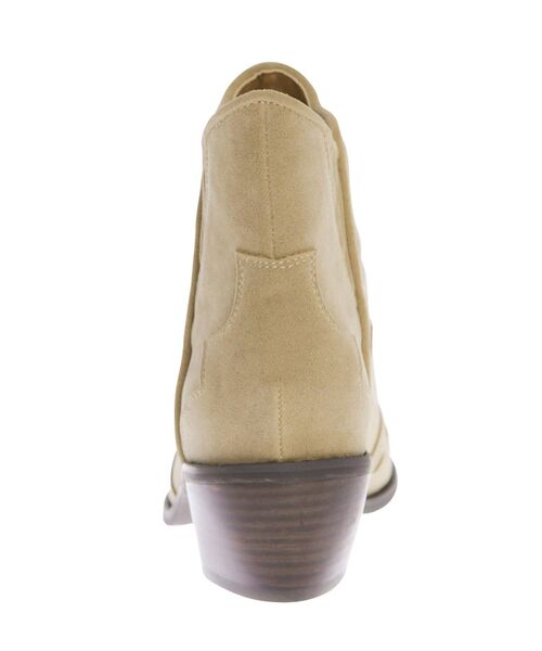 Ungrid（アングリッド）の「フェイクスウェードウエスタンブーツ（ブーツ・レディース・ブラック/ベージュ・S/M/L）」の3枚目の写真