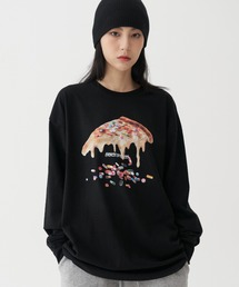 FEKETE | FEKETE MADE PIZZADRUGS LONG SLEEVE TEE (Graphic by Grace of God)(Tシャツ/カットソー)