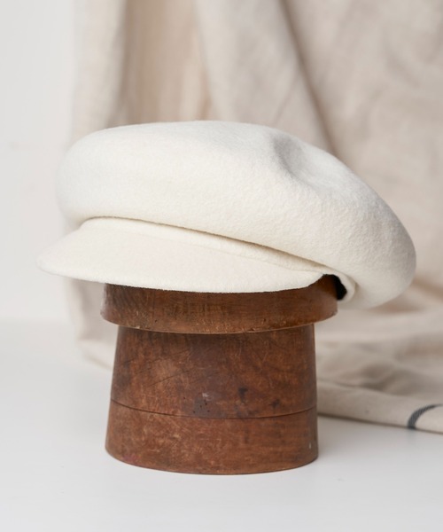 Mighty Shine（マイティシャイン）の「Mighty Shine / マリンバスクキャスケット / MARIN BASQUE CASQUATTE（キャスケット・メンズ・オレンジ/ホワイト/チャコールグレー/ブラック/ネイビー/モカ・FREE）」の2枚目の写真