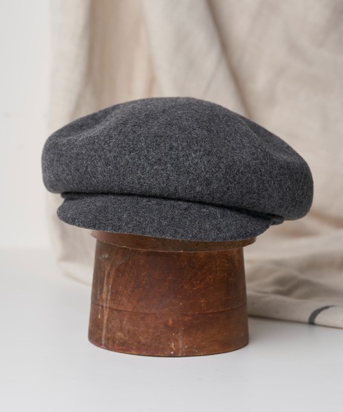 Mighty Shine（マイティシャイン）の「Mighty Shine / マリンバスクキャスケット / MARIN BASQUE CASQUATTE（キャスケット・メンズ・オレンジ/ホワイト/チャコールグレー/ブラック/ネイビー/モカ・FREE）」の4枚目の写真