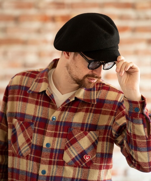 Mighty Shine（マイティシャイン）の「Mighty Shine / マリンバスクキャスケット / MARIN BASQUE CASQUATTE（キャスケット・メンズ・オレンジ/ホワイト/チャコールグレー/ブラック/ネイビー/モカ・FREE）」の16枚目の写真