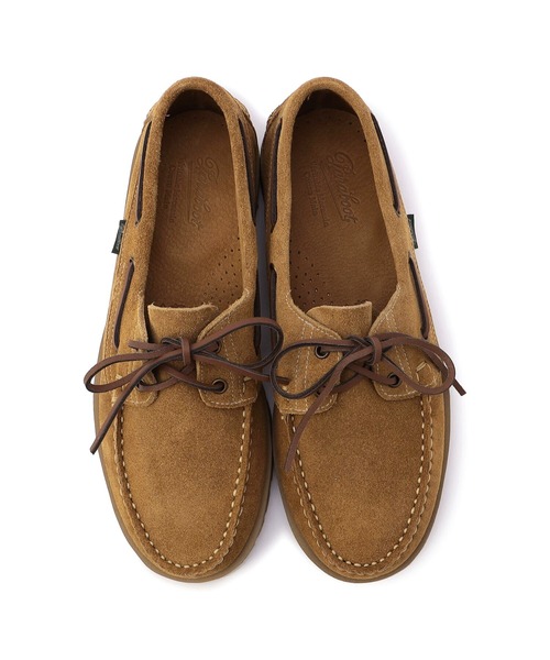 Paraboot（パラブーツ）の「【PARABOOT】BARTH MEN（モカシン/デッキシューズ・メンズ・キャメル/ブラック・7h/7/8/6h）」の11枚目の写真