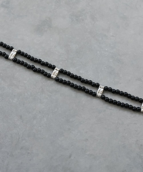 Editors Draw（エディターズドロー）の「SV925×ストーンビーズチョーカー Ria. Jaysmee/リアジェイズミー（チョーカー・レディース・ブラック/ターコイズブルー/レッド/ホワイト×ブルー/ホワイト/ブラック×ホワイト・ONE SIZE）」の15枚目の写真