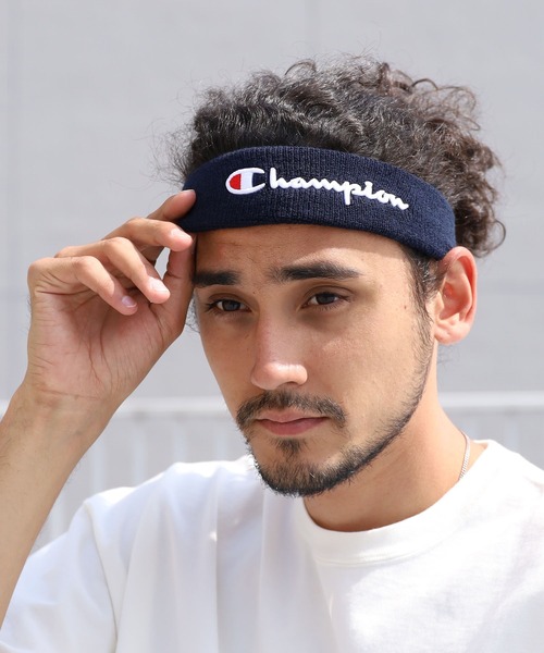 Champion（チャンピオン）の「Champion/チャンピオン HAIRBAND ヘアバンド/ヘッドバンド（ヘアバンド・メンズ・ホワイト/グレー/インディゴブルー/ブルー/マルチ/ブラック/ネイビー・FREE）」の5枚目の写真