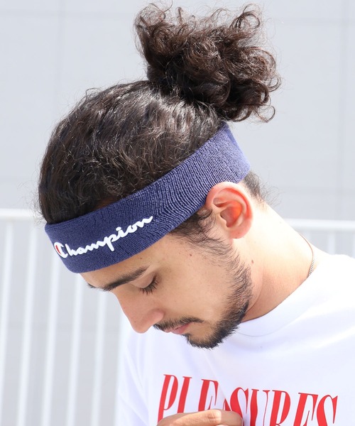 Champion（チャンピオン）の「Champion/チャンピオン HAIRBAND ヘアバンド/ヘッドバンド（ヘアバンド・メンズ・ホワイト/グレー/インディゴブルー/ブルー/マルチ/ブラック/ネイビー・FREE）」の19枚目の写真