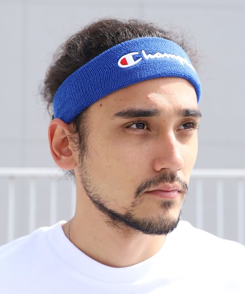 Champion（チャンピオン）の「Champion/チャンピオン HAIRBAND ヘアバンド/ヘッドバンド（ヘアバンド・メンズ・ホワイト/グレー/インディゴブルー/ブルー/マルチ/ブラック/ネイビー・FREE）」の20枚目の写真
