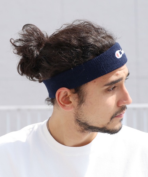 Champion（チャンピオン）の「Champion/チャンピオン HAIRBAND ヘアバンド/ヘッドバンド（ヘアバンド・メンズ・ホワイト/グレー/インディゴブルー/ブルー/マルチ/ブラック/ネイビー・FREE）」の17枚目の写真