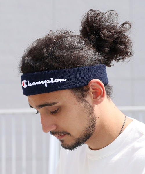 Champion（チャンピオン）の「Champion/チャンピオン HAIRBAND ヘアバンド/ヘッドバンド（ヘアバンド・メンズ・ホワイト/グレー/インディゴブルー/ブルー/マルチ/ブラック/ネイビー・FREE）」の18枚目の写真