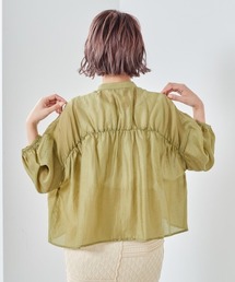 cepo | バックギャザーブラウス(シャツ/ブラウス)