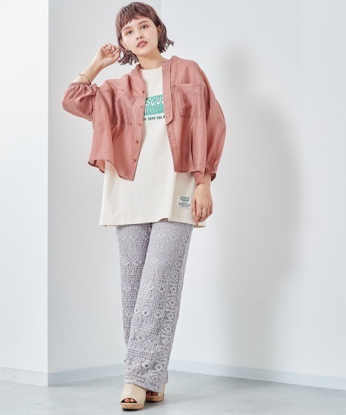 cepo（セポ）の「バックギャザーブラウス（シャツ/ブラウス・レディース・ブラック/グレー/ピンク/グリーン・M）」の16枚目の写真