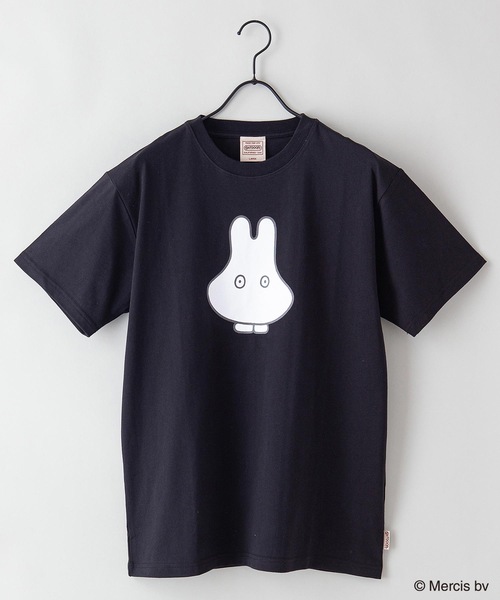 Miffy（ ミッフィー）の「【MIFFY/ミッフィー】プリントＴシャツ（Tシャツ/カットソー・レディース・ホワイト/オフホワイト/ホワイト系その他/ブラック/ピンク/ブルー/ベージュ/ベージュ系その他・SMALL/MEDIUM/LARGE/X-LARGE）」の5枚目の写真