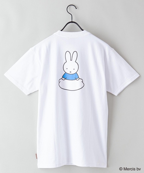 Miffy（ ミッフィー）の「【MIFFY/ミッフィー】プリントＴシャツ（Tシャツ/カットソー・レディース・ホワイト/オフホワイト/ホワイト系その他/ブラック/ピンク/ブルー/ベージュ/ベージュ系その他・SMALL/MEDIUM/LARGE/X-LARGE）」の10枚目の写真