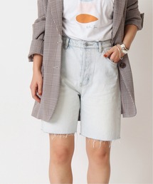 U by SPICK&SPAN | 【ROLLAS/ローラス 】 CLASSIC CUTOFF-SUNBLEACH◆(デニムパンツ)