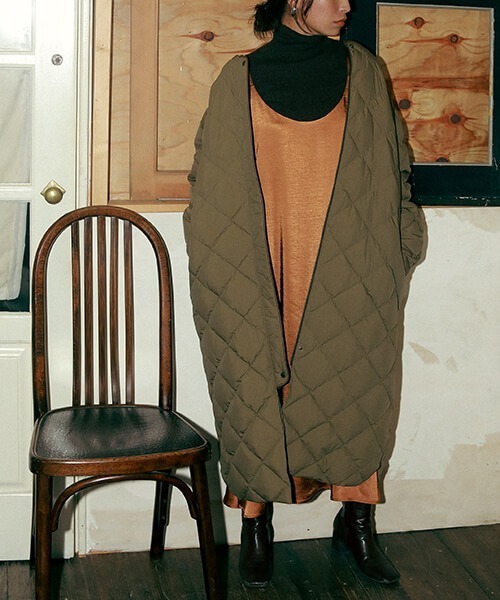 CREDONA(クレドナ)の「VintageサテンOP(ワンピース・レディース・オレンジ・FREE)」の8枚目の写真