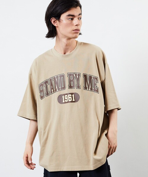 Various Timeless Arts（ヴァリアスタイムレスアーツ）の「VARIOUS TIMELESS ARTS/ヴァリアス タイムレス アーツ 別注STAND BY ME/スタンド バイ ミー（Tシャツ/カットソー・メンズ・ホワイト/ブラック/ベージュ・MEDIUM/LARGE）」の3枚目の写真