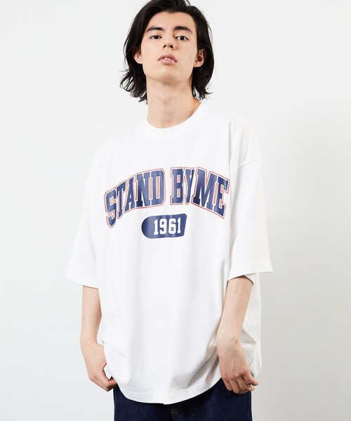 Various Timeless Arts（ヴァリアスタイムレスアーツ）の「VARIOUS TIMELESS ARTS/ヴァリアス タイムレス アーツ 別注STAND BY ME/スタンド バイ ミー（Tシャツ/カットソー・メンズ・ホワイト/ブラック/ベージュ・MEDIUM/LARGE）」の2枚目の写真