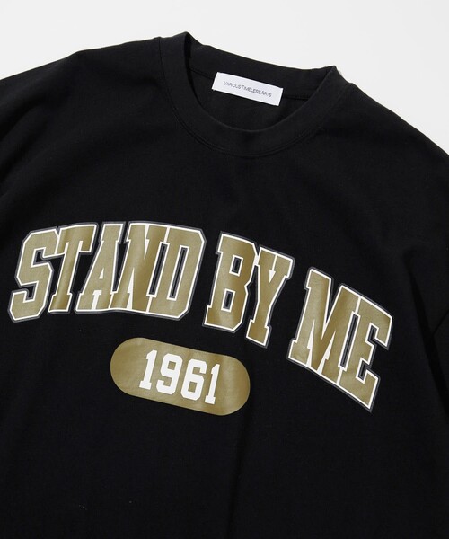 Various Timeless Arts（ヴァリアスタイムレスアーツ）の「VARIOUS TIMELESS ARTS/ヴァリアス タイムレス アーツ 別注STAND BY ME/スタンド バイ ミー（Tシャツ/カットソー・メンズ・ホワイト/ブラック/ベージュ・MEDIUM/LARGE）」の8枚目の写真