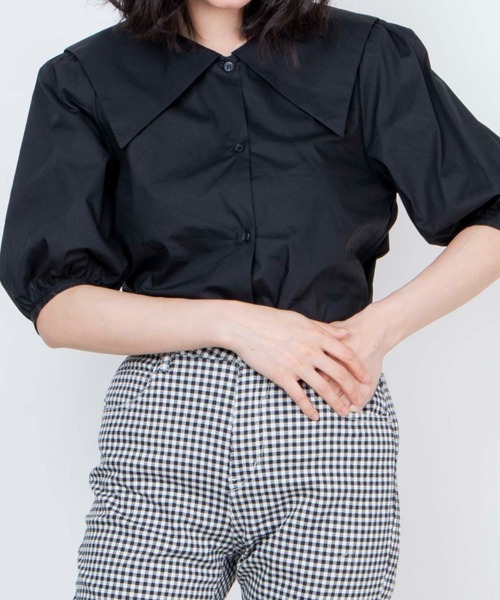 セール Wego Web限定 セーラーカラーブラウス シャツ ブラウス Wego ウィゴー のファッション通販 Zozotown