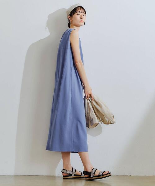 green label relaxing(グリーンレーベルリラクシング)の「CFC フハク ツイストリボン ターバン(ヘアバンド・レディース・ブラック/ベージュ・FREE)」の7枚目の写真