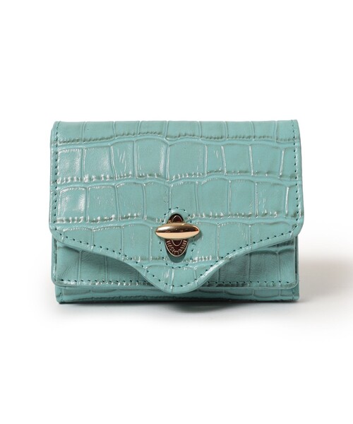 Ray BEAMS（レイビームス）の「【WEB限定】Hashibami / 型押し ウォレット（財布・レディース・ダークブラウン/カーキ/ピンク系その他/ナチュラル/グレー/パープル/ネイビー/ブラック/イエロー/サックスブルー/レッド系その他4/シルバー・ONE SIZE）」の7枚目の写真