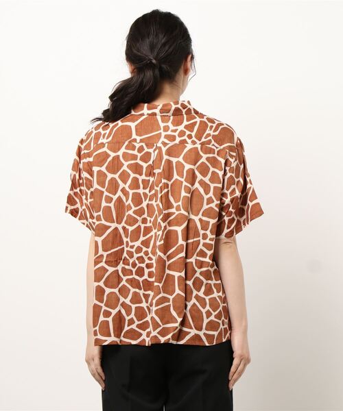 チャイハネ（チャイハネ）の「【チャイハネ】ジャングルシャツ（シャツ/ブラウス・レディース・ホワイト/ベージュ/ネイビー/ブラウン/グリーン/マスタード/グレー/カーキ/ライトブラウン・FREE）」の16枚目の写真