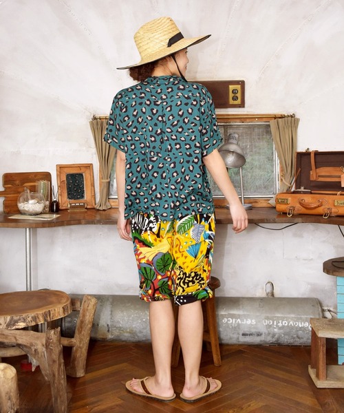 チャイハネ（チャイハネ）の「【チャイハネ】ジャングルシャツ（シャツ/ブラウス・レディース・ホワイト/ベージュ/ネイビー/ブラウン/グリーン/マスタード/グレー/カーキ/ライトブラウン・FREE）」の22枚目の写真