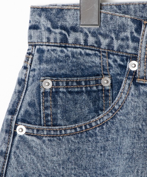 WEGO（ウィゴー）の「WEGO/フリンジショートパンツ（デニムパンツ・レディース・ブラック系その他/コバルトブルー・LARGE/MEDIUM/SMALL）」の5枚目の写真