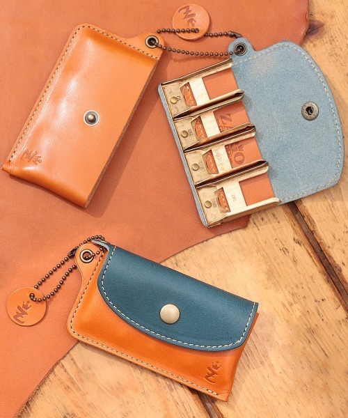 栃木レザーバイカラーセパレートタイプコインケース（コインケース）｜ZARIO-grandee-（ザリオ）