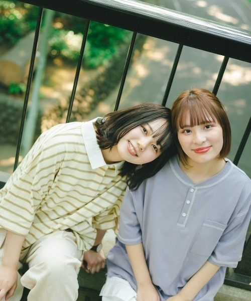 nemne store(ネンネストア)の「おひさまの香るボーダーラガーシャツ(Tシャツ/カットソー・レディース・カーキ/イエロー/モカ・フリー)」の8枚目の写真
