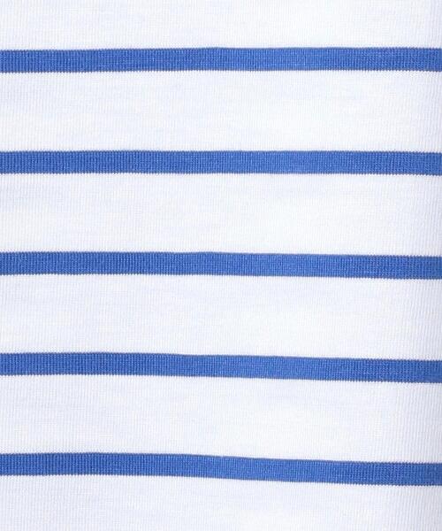 UNITED ARROWS（ユナイテッドアローズ）の「UWSC ボーダー ショートスリーブ カットソー◆（Tシャツ/カットソー・レディース・ブラック/イエロー/ロイヤルブルー・FREE）」の13枚目の写真