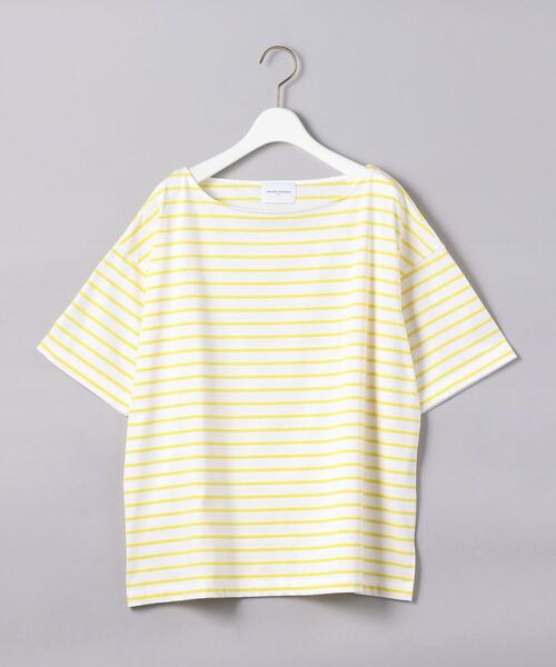 UNITED ARROWS（ユナイテッドアローズ）の「UWSC ボーダー ショートスリーブ カットソー◆（Tシャツ/カットソー・レディース・ブラック/イエロー/ロイヤルブルー・FREE）」の16枚目の写真