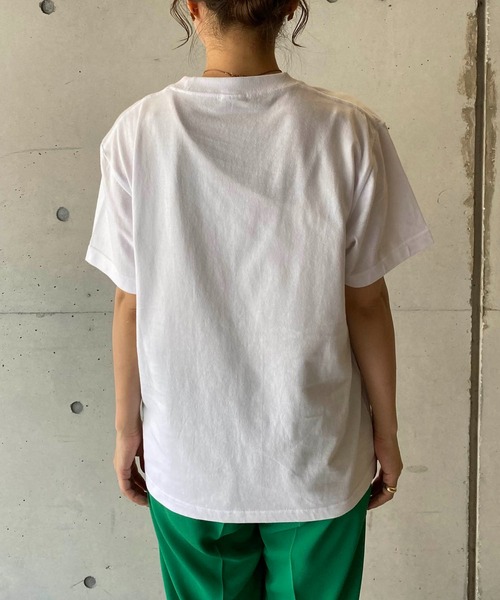 CAPRICIEUX LE'MAGE(カプリシューレマージュ)の「<新色追加>Musique Tシャツ(Tシャツ/カットソー・レディース・チャコールグレー/グレイッシュベージュ/ホワイト/ライトグレー/ホワイト系その他2・FREE)」の17枚目の写真