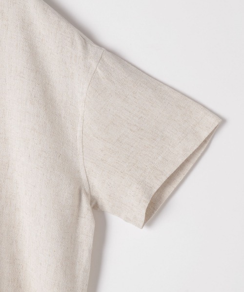 JEANASIS(ジーナシス)の「【KIDS】リネンレギュラーシャツSS/215269(シャツ/ブラウス・キッズ・チャコールグレー/アイボリー/マスタード・120/140)」の7枚目の写真