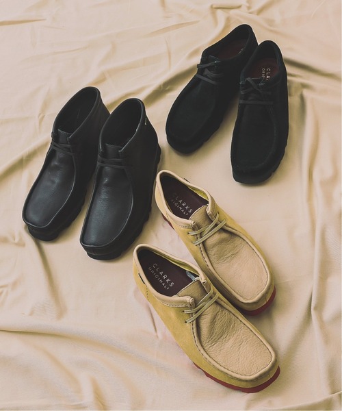 Clarks（クラークス）の「【CLARKS/クラークス】 Wallabee GTX ワラビー ゴアテックス（ブーツ・メンズ・ブラック/ベージュ・7/7.5/8/8.5）」の20枚目の写真