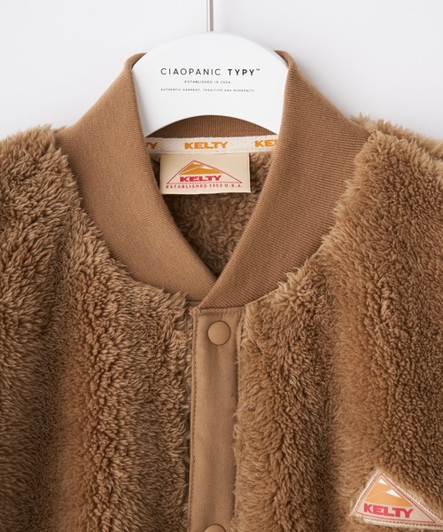 KELTY（ケルティ）の「【ZOZOTOWN限定】【KELTY/ケルティ】別注フロントスナップレトロフリースカーディガン（ノーカラージャケット・メンズ・アイボリー/ベージュ/ブラック/ネイビー・SMALL/MEDIUM/X-LARGE/LARGE）」の22枚目の写真