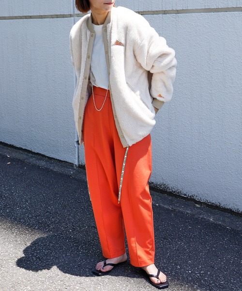 KELTY（ケルティ）の「【ZOZOTOWN限定】【KELTY/ケルティ】別注フロントスナップレトロフリースカーディガン（ノーカラージャケット・メンズ・アイボリー/ベージュ/ブラック/ネイビー・SMALL/MEDIUM/X-LARGE/LARGE）」の10枚目の写真