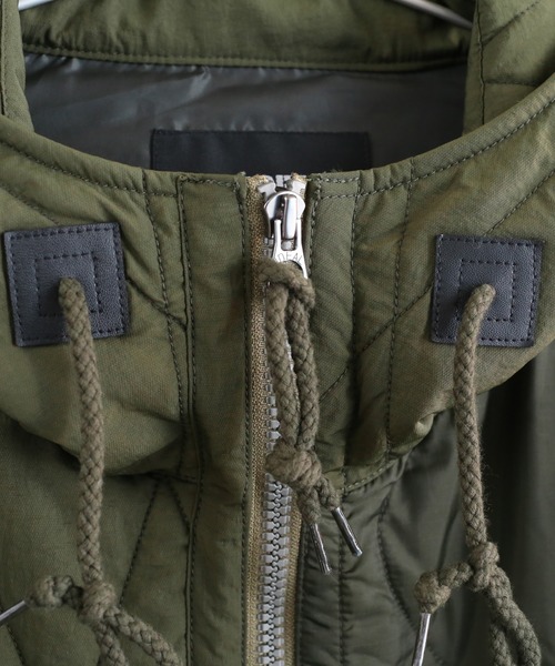 AVIREX（アヴィレックス）の「AVIREX　6102180　COMBI　QUILT　ZIP　PARKA（ダウンジャケット/コート・メンズ・オリーブ/カーキ・XXL/XL/M/L）」の22枚目の写真