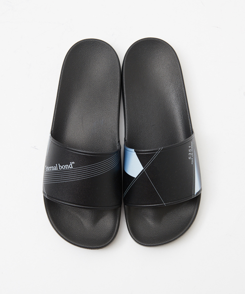 5351 POUR LES HOMMES(ゴーサンゴーイチプールオム)の「ダイヤモンド シャワーサンダル(サンダル・メンズ・ホワイト/ブラック・LL/M/L)」の4枚目の写真