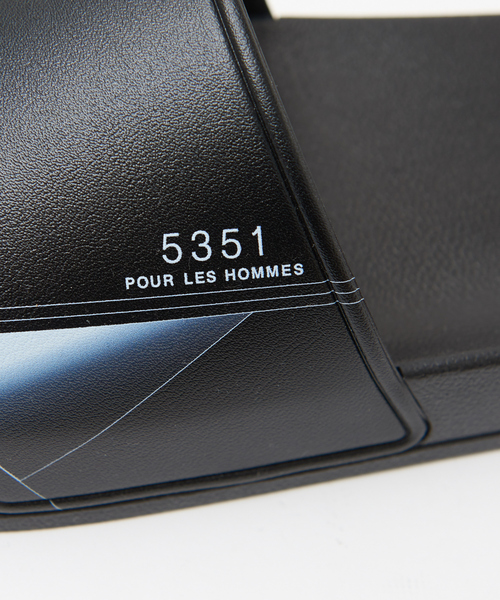 5351 POUR LES HOMMES(ゴーサンゴーイチプールオム)の「ダイヤモンド シャワーサンダル(サンダル・メンズ・ホワイト/ブラック・LL/M/L)」の6枚目の写真