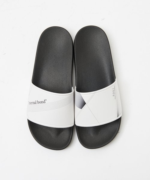 5351 POUR LES HOMMES(ゴーサンゴーイチプールオム)の「ダイヤモンド シャワーサンダル(サンダル・メンズ・ホワイト/ブラック・LL/M/L)」の14枚目の写真