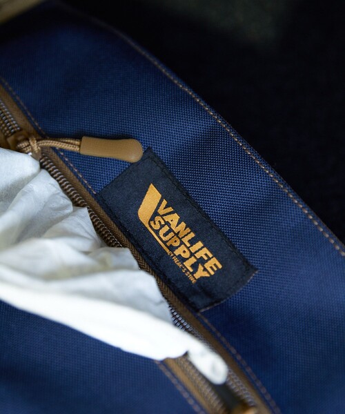 FREAK'S STORE（フリークスストア）の「VANLIFE SUPPLY BY FREAK'S STORE/ヴァンライフサプライバイフリークスストア ボックスティッシュケース（アウトドアグッズ・メンズ・ベージュ/ネイビー/オリーブ/ブラック・ONE SIZE）」の6枚目の写真