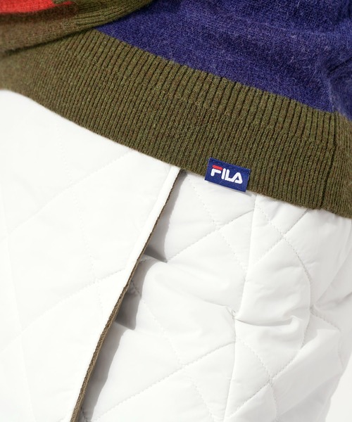 FILA(フィラ)の「【FILA GOLF/フィラゴルフ】フロントロゴ クレイジーパターン ハイネック セーター(ニット/セーター・レディース・カーキ/ブラック/ネイビー・M/LL/L)」の13枚目の写真