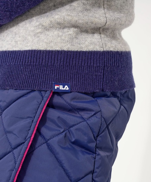 FILA(フィラ)の「【FILA GOLF/フィラゴルフ】フロントロゴ クレイジーパターン ハイネック セーター(ニット/セーター・レディース・カーキ/ブラック/ネイビー・M/LL/L)」の16枚目の写真