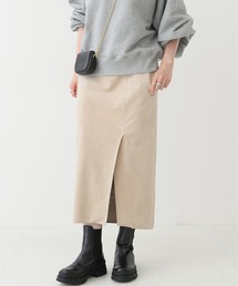 Spick & Span | アシメヘムフェイクスエードスカート◆(スカート)