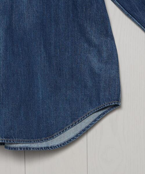 SEVEN BY SEVEN（セブンバイセブン）の「＜SEVEN BY SEVEN＞DENIM SHIRT/シャツ（シャツ/ブラウス・メンズ・ライトブルー・S/M/L）」の8枚目の写真