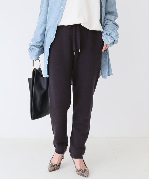 Spick & Span(スピックアンドスパン)の「#WASHABLEWOOLジョグパンツ◆(その他パンツ・レディース・ベージュ/ネイビー・FREE)」の11枚目の写真