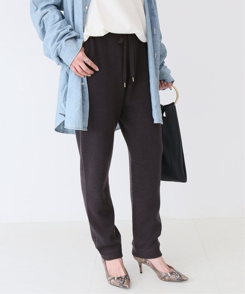 Spick & Span(スピックアンドスパン)の「#WASHABLEWOOLジョグパンツ◆(その他パンツ・レディース・ベージュ/ネイビー・FREE)」の12枚目の写真