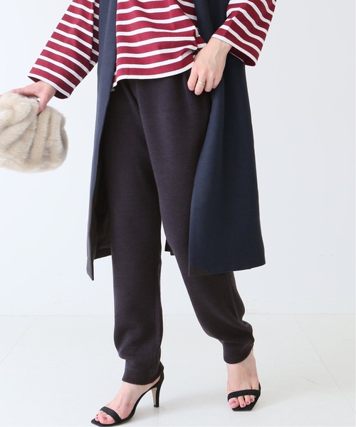 Spick & Span(スピックアンドスパン)の「#WASHABLEWOOLジョグパンツ◆(その他パンツ・レディース・ベージュ/ネイビー・FREE)」の15枚目の写真