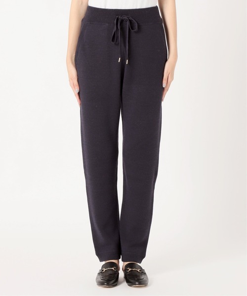 Spick & Span(スピックアンドスパン)の「#WASHABLEWOOLジョグパンツ◆(その他パンツ・レディース・ベージュ/ネイビー・FREE)」の16枚目の写真