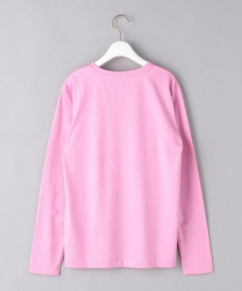 UNITED ARROWS（ユナイテッドアローズ）の「＜UNITED ARROWS＞Ｃ ロングスリーブ カットソー Ｗ（Tシャツ/カットソー・レディース・ピンク/ブラック/ホワイト・FREE）」の11枚目の写真